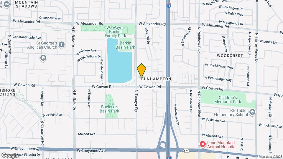 7125 W Caprock Cir Mapa y Detalles de la Ubicación