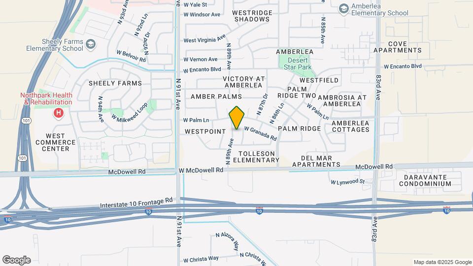 1825 N 89th Ave Map and Location Details