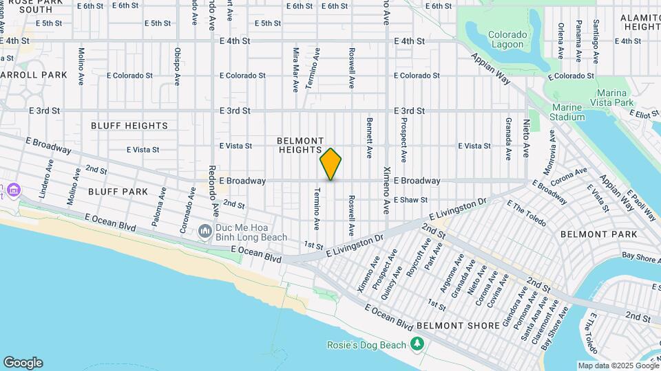 225 Belmont Ave Map and Location Details