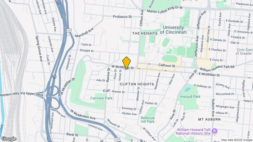 2372 Stratford Ave Map and Location Details