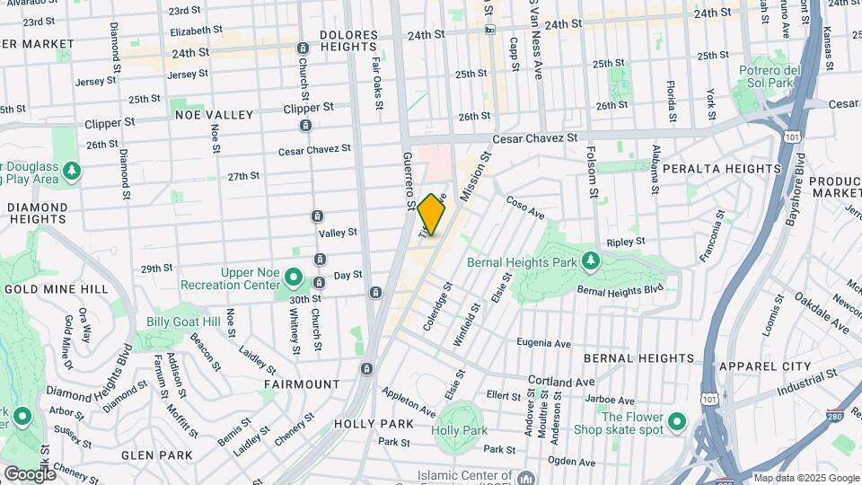 50 29th St Map and Location Details