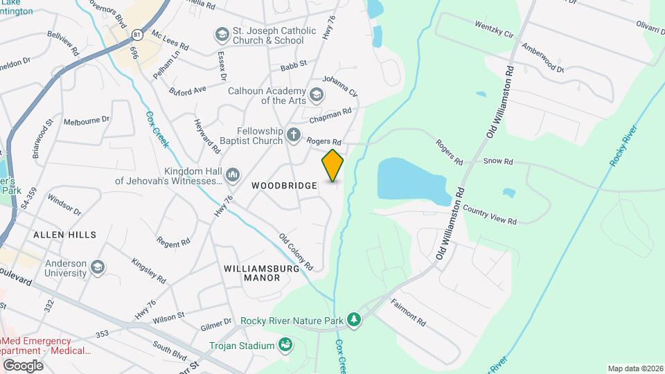 122 Woodbridge Ct Map and Location Details