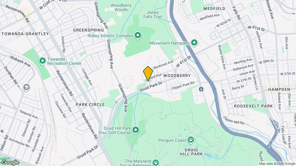 3600 Malden Ave Map and Location Details