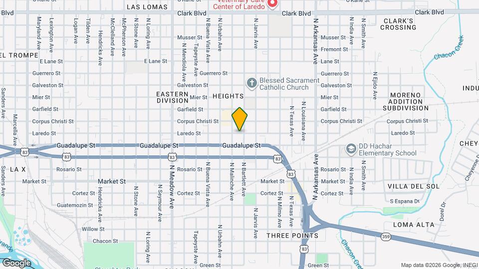 2115 Mier St Map and Location Details