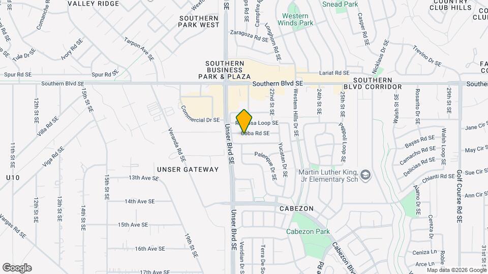 2044 Coba Rd SE Map and Location Details