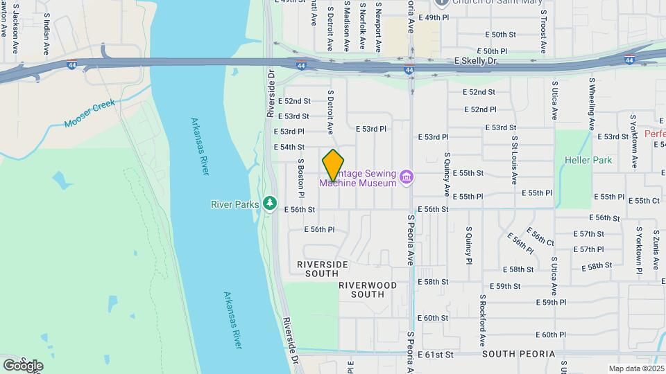 5520 S Madison Ave Map and Location Details