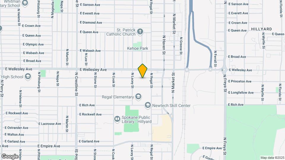 2802 E Hoffman Ave Map and Location Details