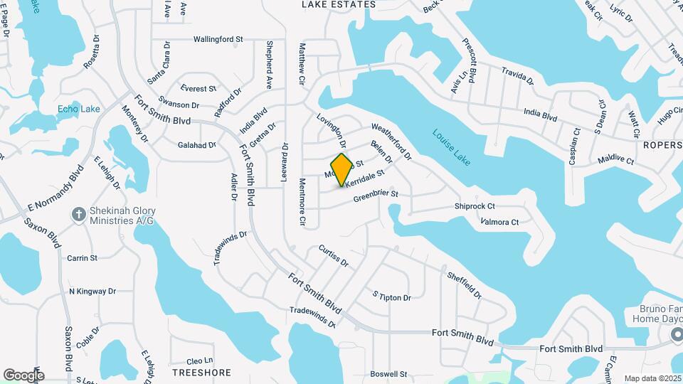 2325 Kerridale St Map and Location Details