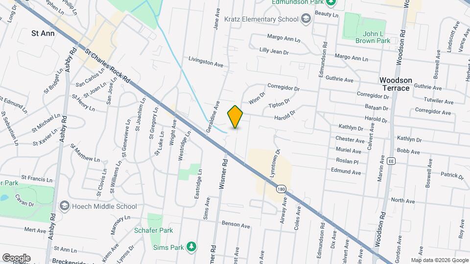 3643 Elsa Ave Map and Location Details