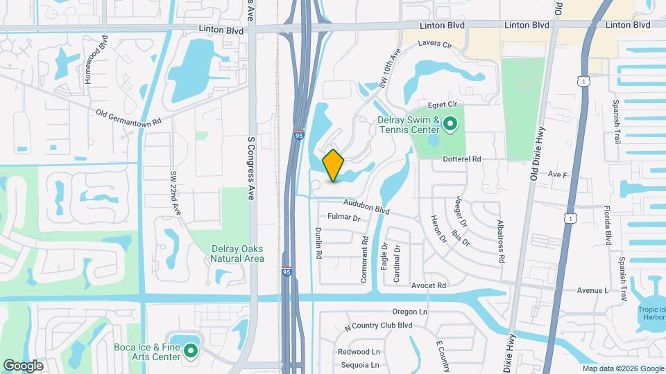 1330 Crystal Way Map and Location Details