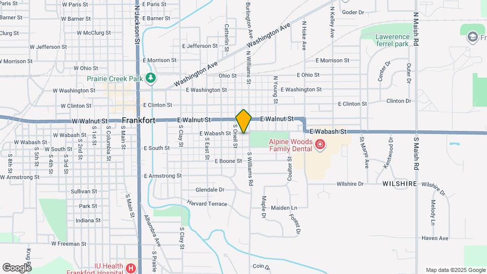 951 E. Wabash St Mapa y Detalles de la Ubicación