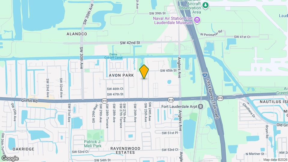 4620 SW 25th Ave, Unit 36201 Map and Location Details