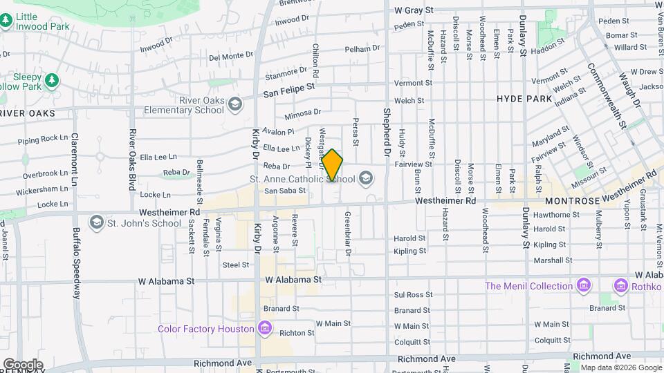 2504 Kingston St Map and Location Details