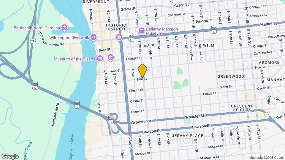 402 S 5th Ave Map and Location Details