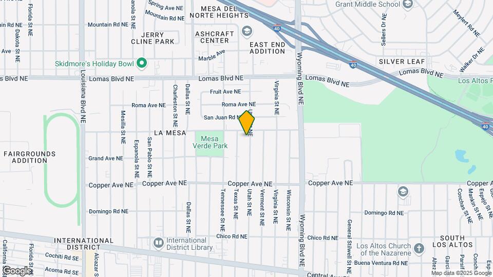535 Utah St NE Mapa y Detalles de la Ubicación