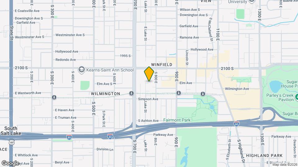 2171 Lake St Map and Location Details