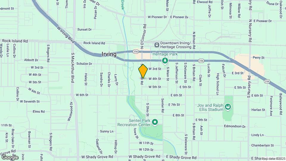 402 S O Connor Rd Map and Location Details