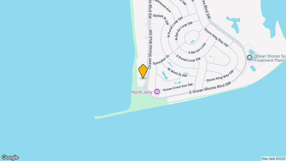 1443 Ocean Shores Blvd SW Map and Location Details