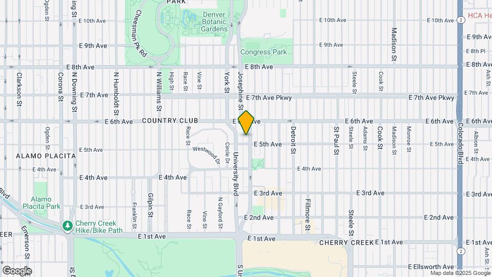 517 Josephine St Map and Location Details