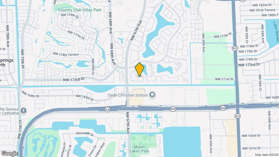 6523 NW 170th Ln Map and Location Details