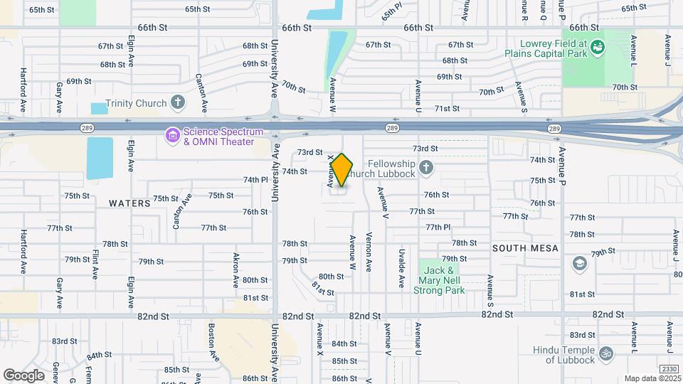 7408 Waco Ave Map and Location Details