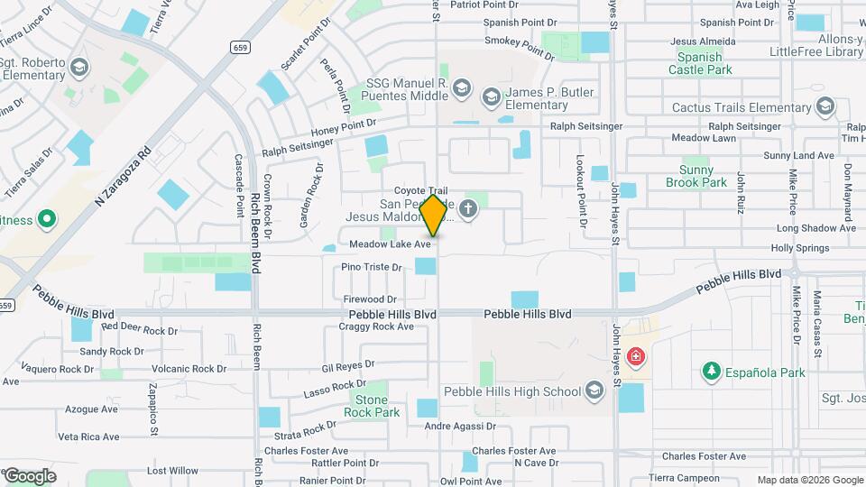 14293 Meadow Lake Ave Map and Location Details