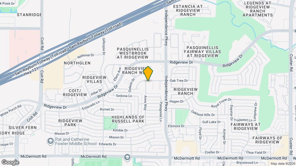 9628 Anns Way Map and Location Details