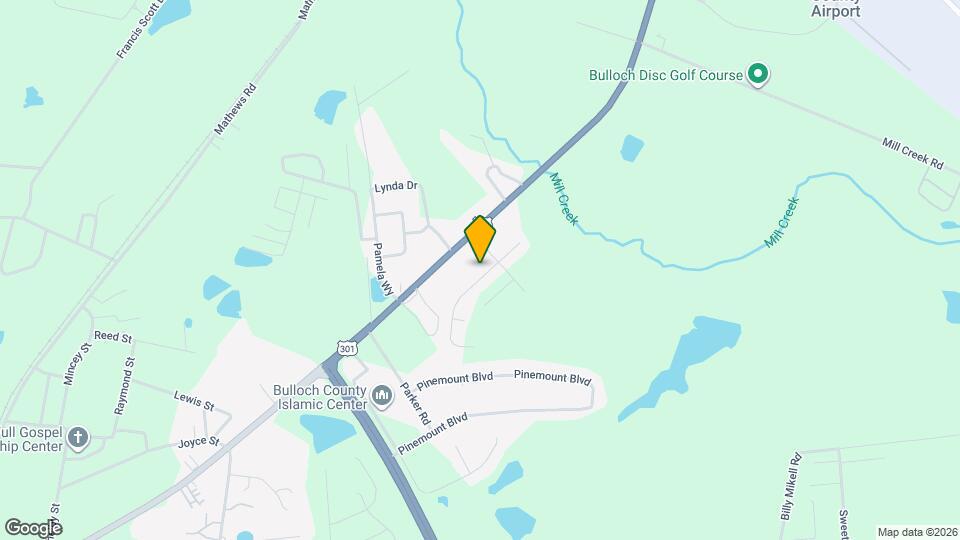 304 S Bridgeport Dr Map and Location Details