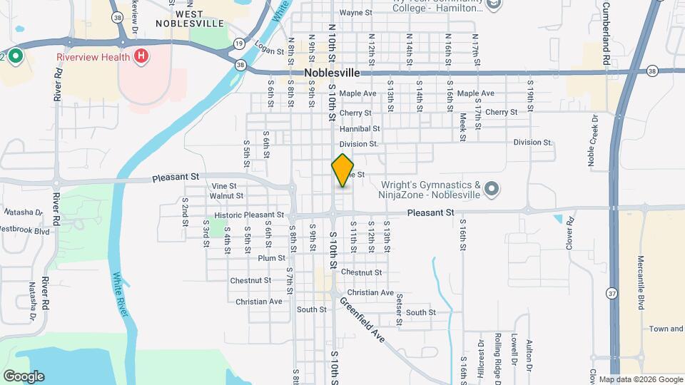 1046 Walnut St Map and Location Details