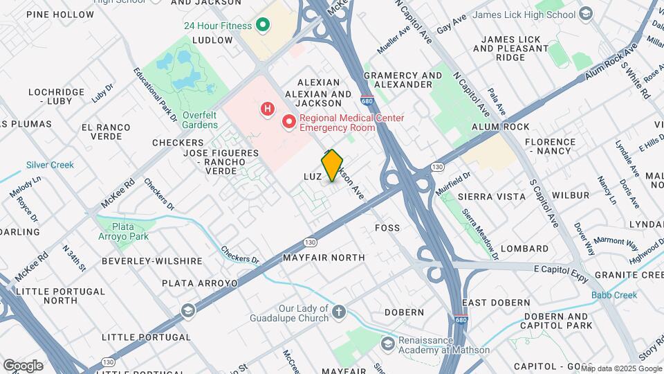 2237 Luz Ave Mapa y Detalles de la Ubicación