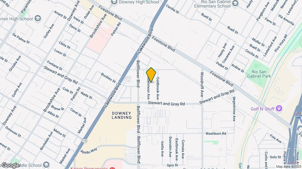 11656 Adenmoor Ave, Unit A Map and Location Details