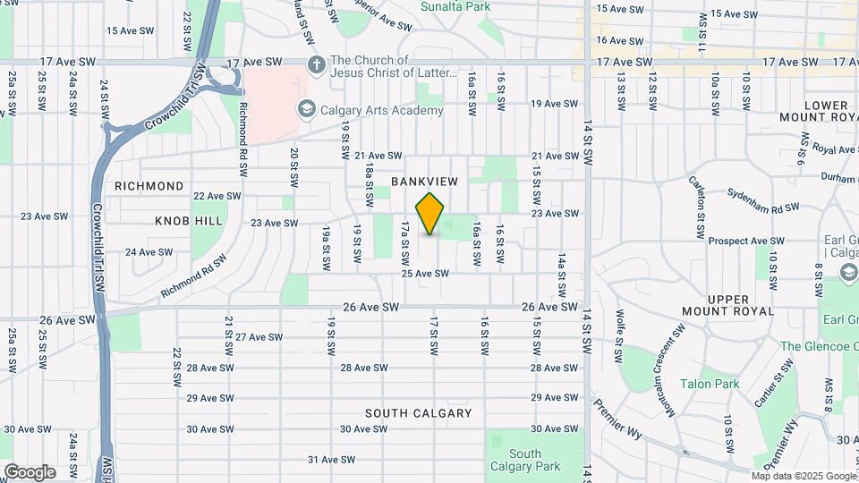 2503 17th St SW Map and Location Details