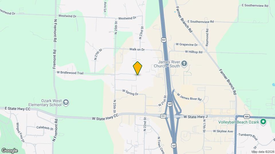 5904 N 23rd St Map and Location Details