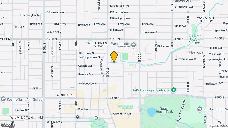 1134 E Garfield Ave-Unit -2 Map and Location Details