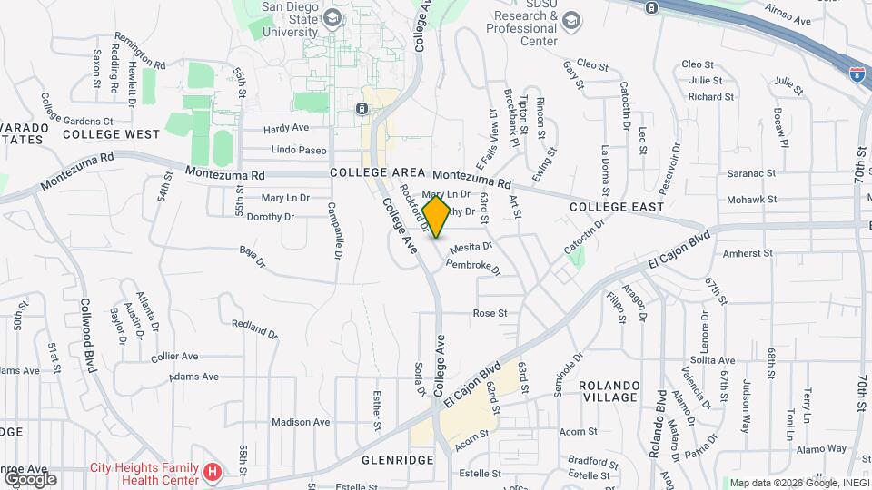 4925 Rockford Dr Map and Location Details