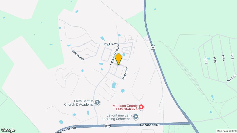 8003 Wilburn Way Map and Location Details