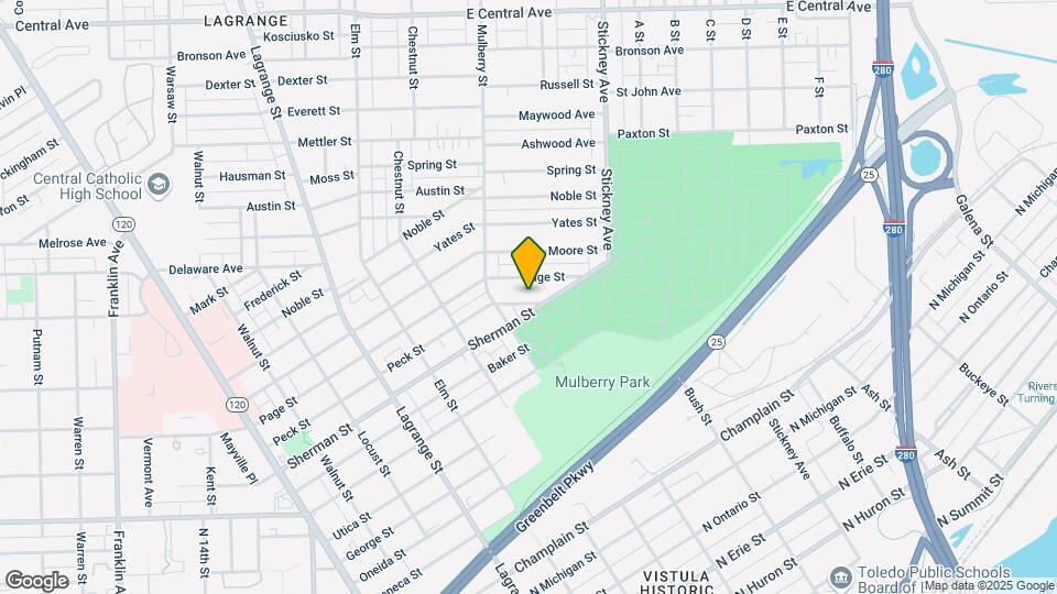 1333 Peck St Map and Location Details
