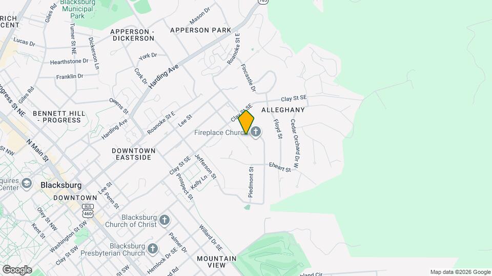 415 Piedmont St, Unit 2 Map and Location Details