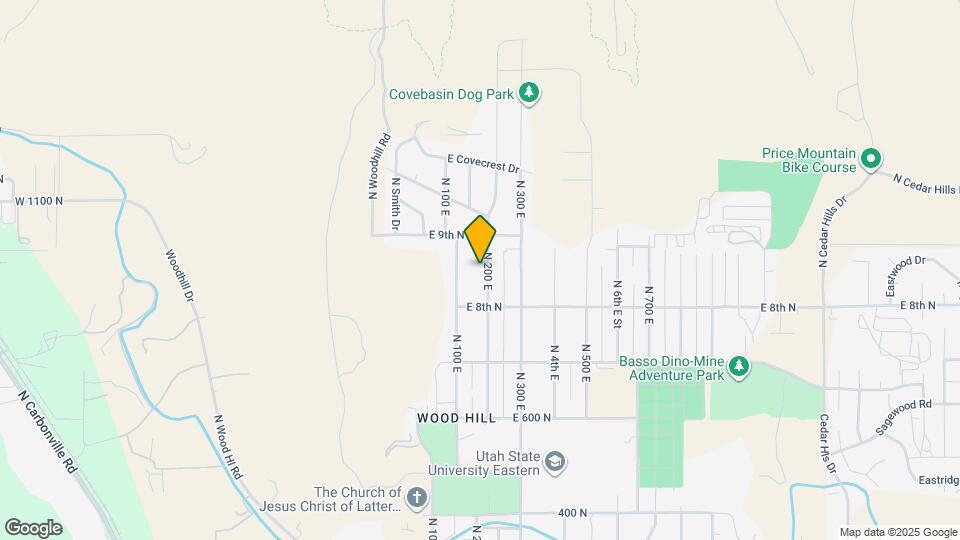 855 N 200 E Map and Location Details