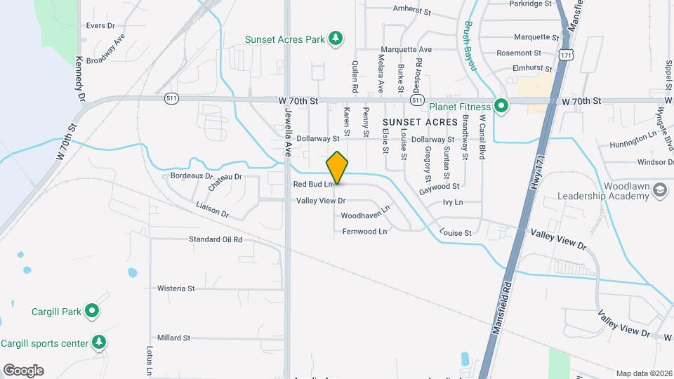 3437 Red Bud Ln Map and Location Details