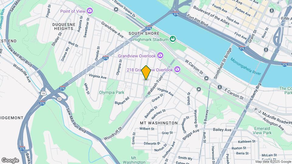 223 Merrimac St, Unit #1 Map and Location Details
