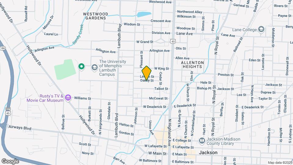 234 Dancy St Map and Location Details