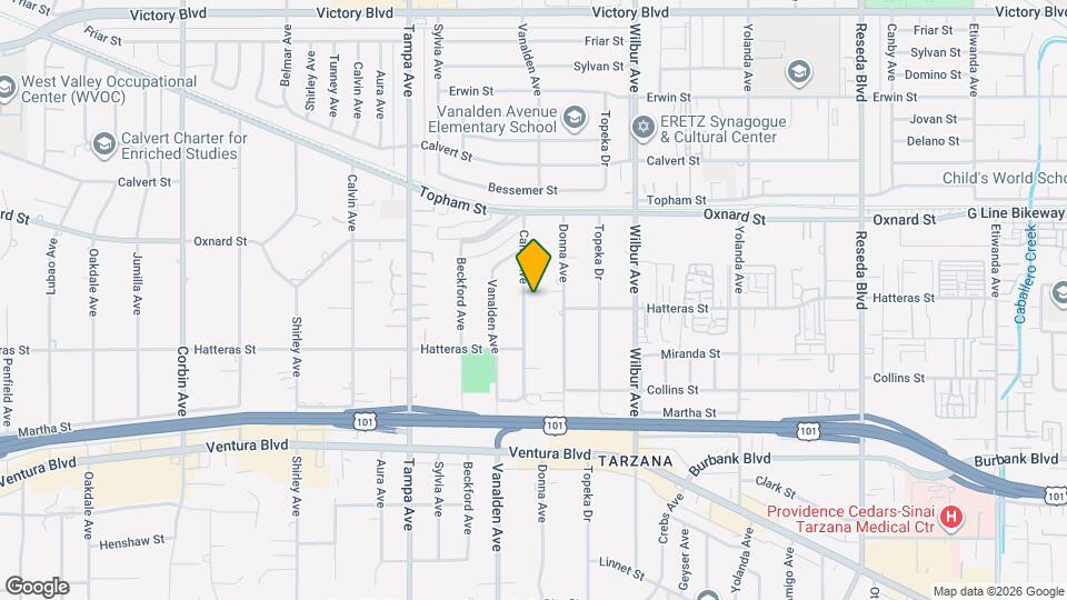 5900 Cahill Ave Map and Location Details