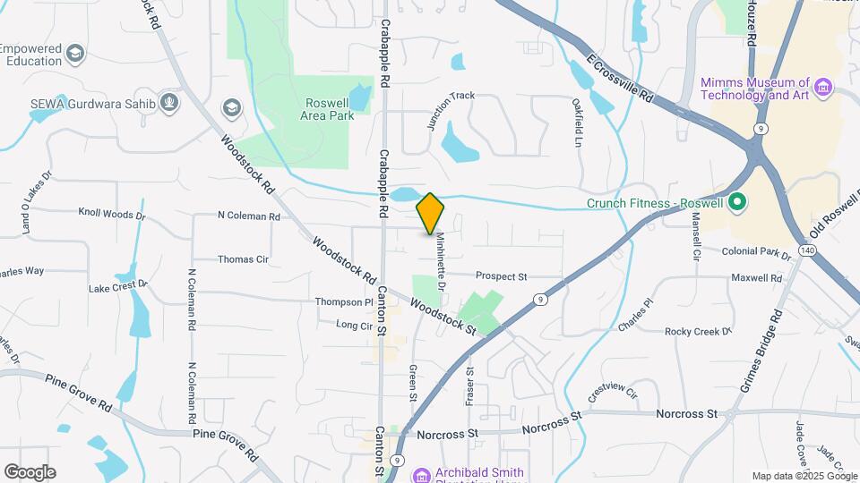 1252 Minhinette Dr Map and Location Details