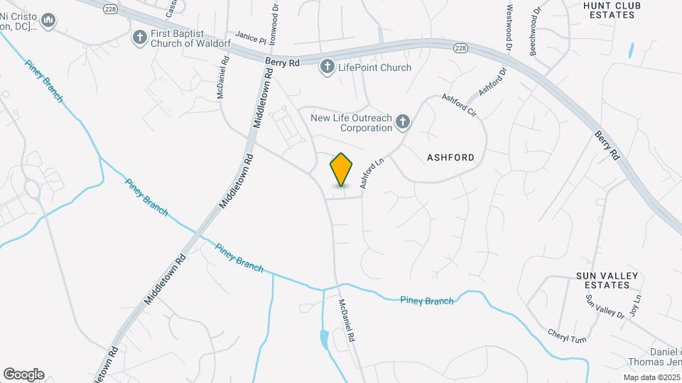 2555 Winslow Ct Mapa y Detalles de la Ubicación