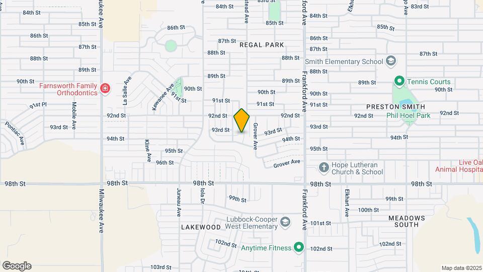 9222 Homestead Ave Map and Location Details