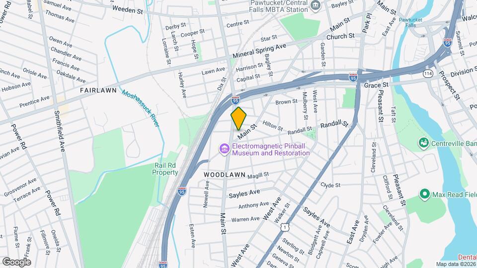 823-825 Main Street, Unit 1st Floor Map and Location Details