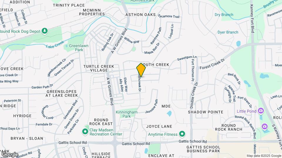 2100 Rosemary Ln Map and Location Details
