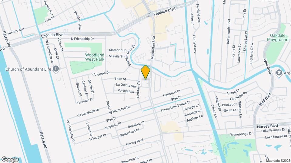 2932 Manhattan Blvd Mapa y Detalles de la Ubicación