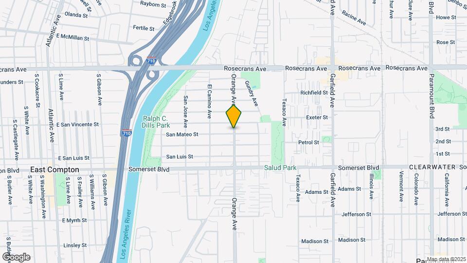 14719 Orange Ave Map and Location Details